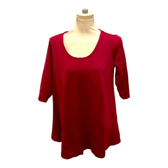 THE NINES BY HATCH Women’s 3/4 Sleeve Maternity tunic - Picture 1 of 6